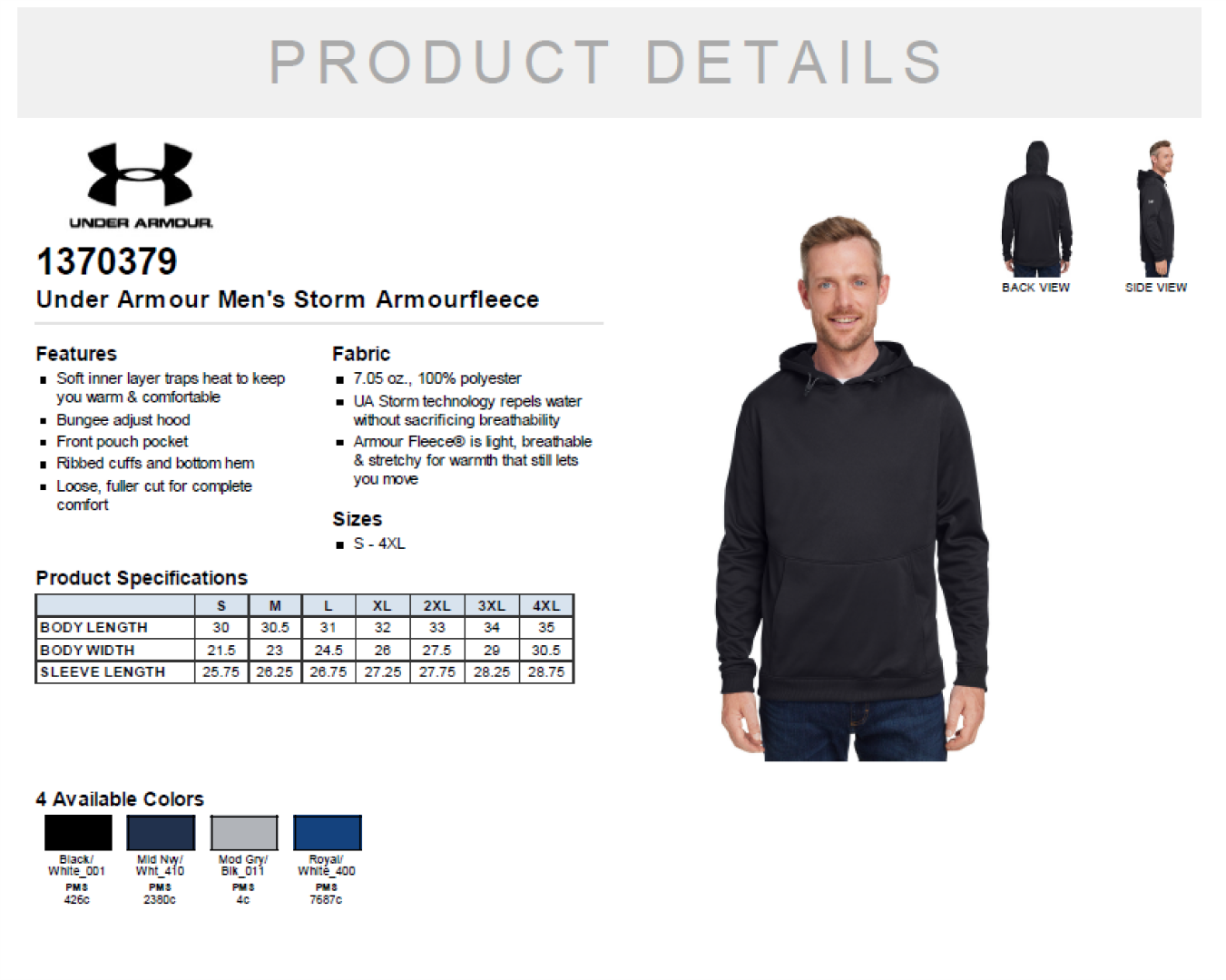 Under Armour - Storm Armour Fleece CDMFA