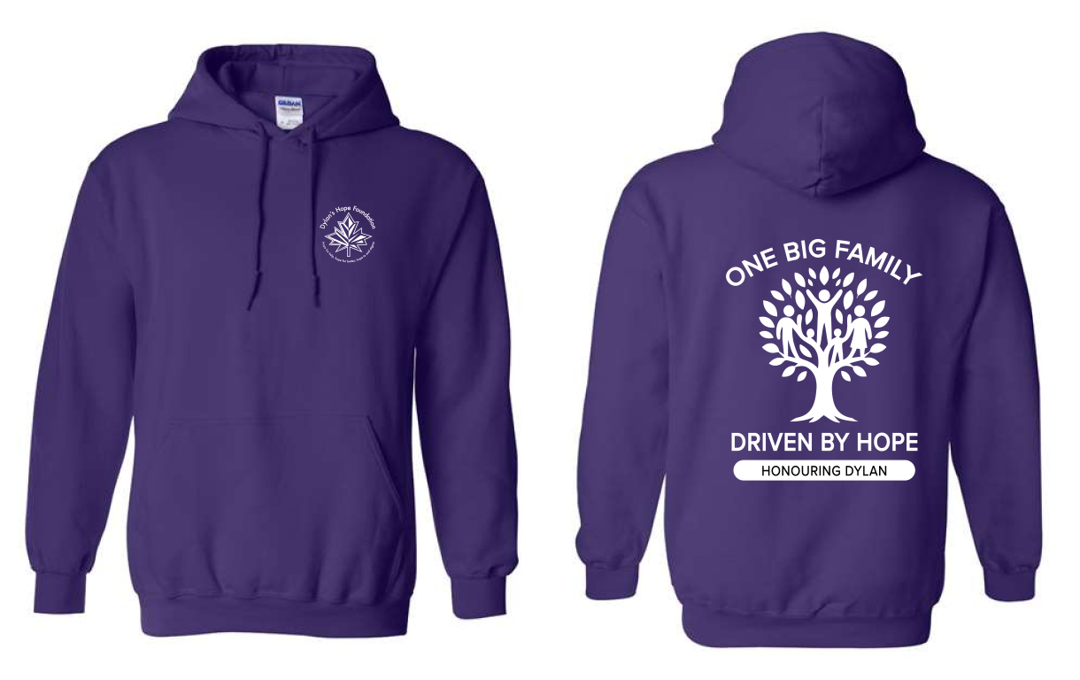 2025 Overdose Awareness Hooded Sweatshirt with Custom Name