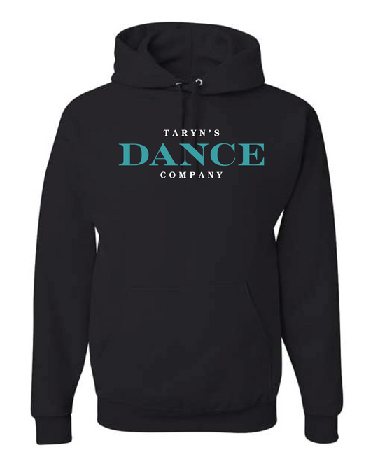 TDC Taryn's Dance Co Hooded Sweatshirt with Custom Name