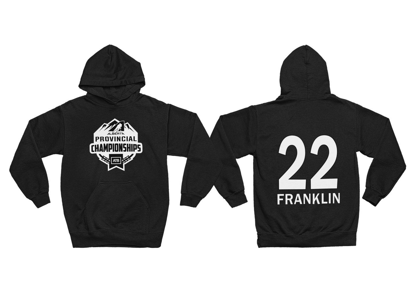 2023 AFHL Championships - Champion Powerblend Hooded Sweatshirts with Name and Number