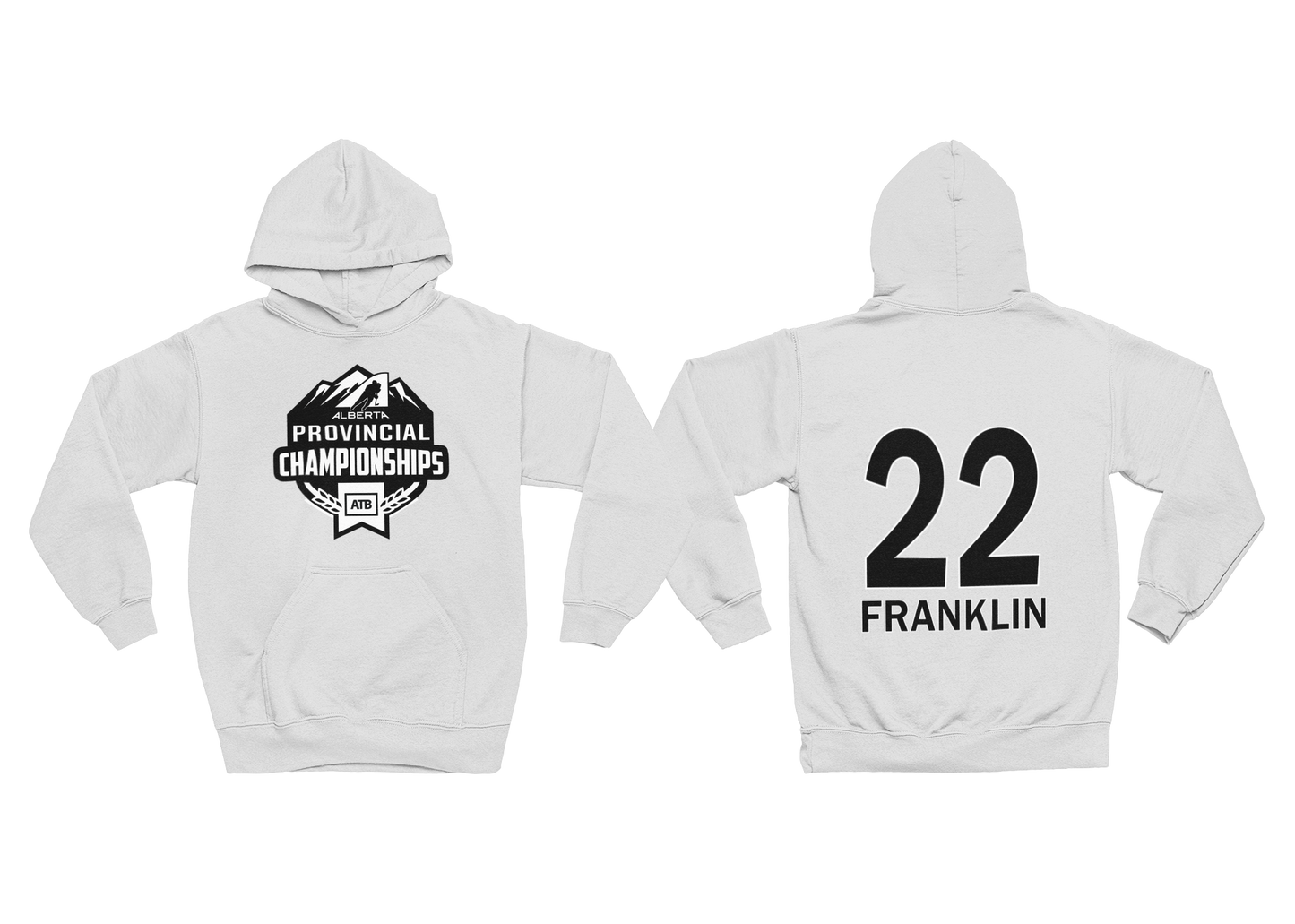 2023 AFHL Championships - Champion Powerblend Hooded Sweatshirts with Name and Number
