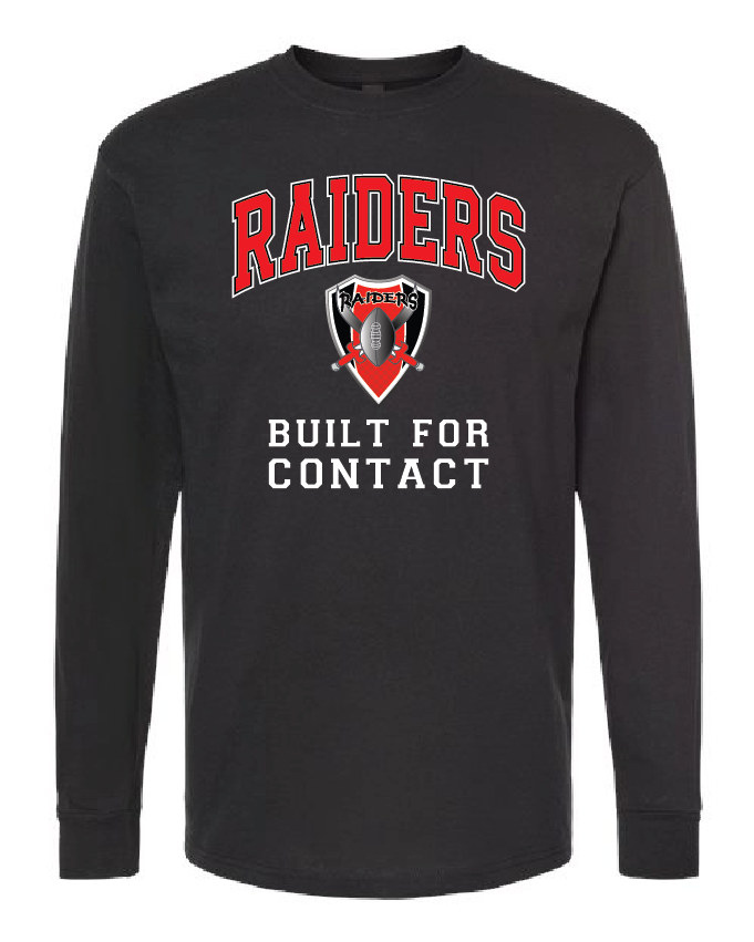 West Edmonton Raiders Cotton Long Sleeve T-Shirt 4820