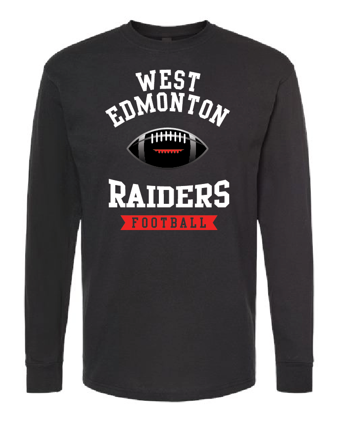 West Edmonton Raiders Cotton Long Sleeve T-Shirt 4820
