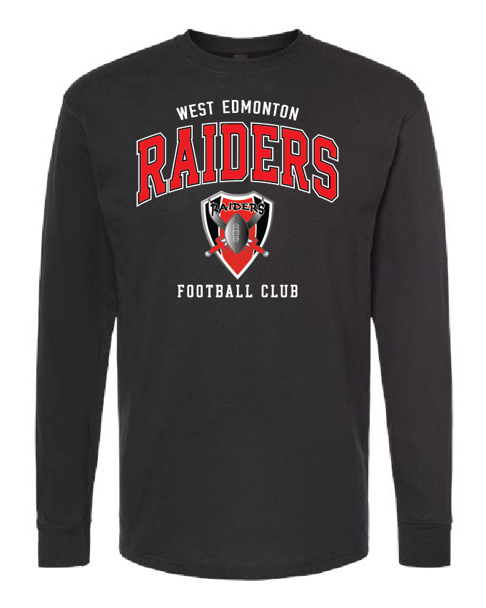 West Edmonton Raiders Cotton Long Sleeve T-Shirt 4820