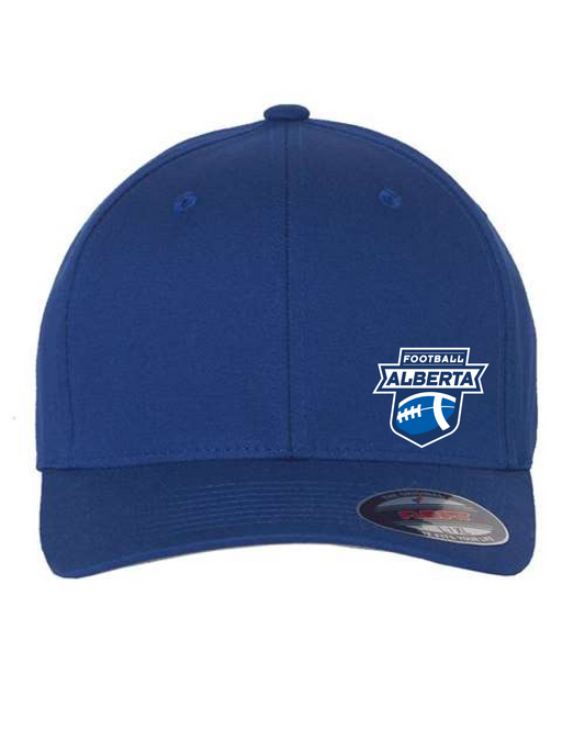 Football Alberta Flexfit - V-Flexfit® Cotton Twill Cap with Silver Undervisor - 5001