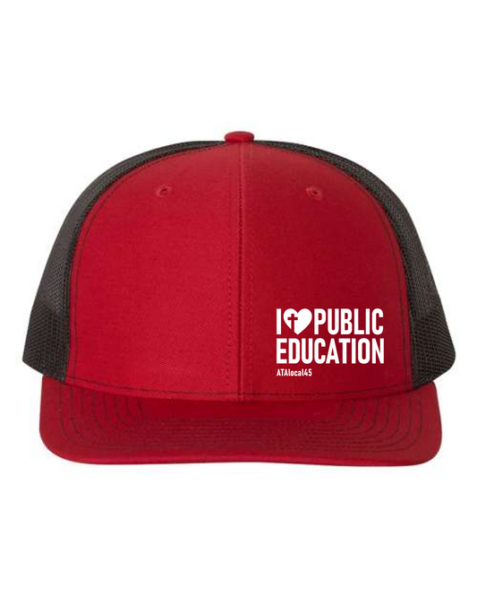 Red for ED Local 45 Snapback Hat