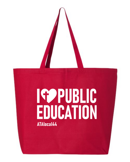 Red for ED Local 44 Tote