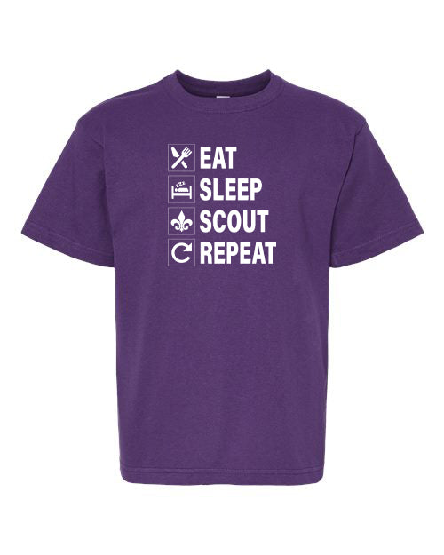 Scouts - Eat Sleep Scout T-Shirt