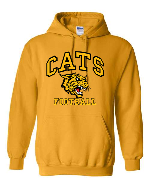 Cats Hoodie - Cats Football