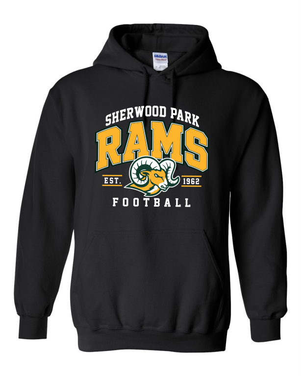 Rams Pullover Hoodie Design 1