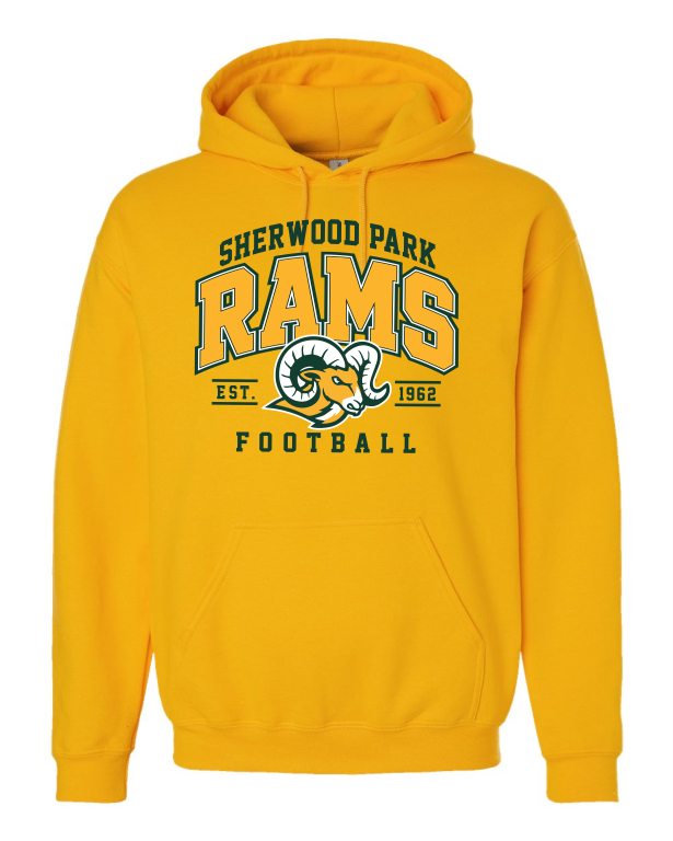 Rams Pullover Hoodie Design 1