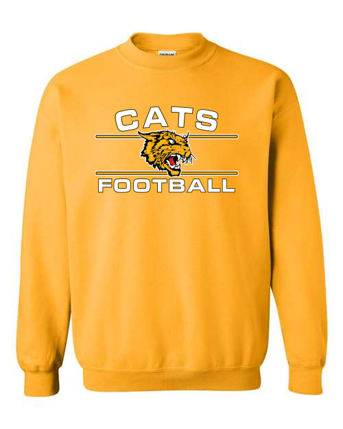 Cats Sweatshirt - Cats Football Collegiate
