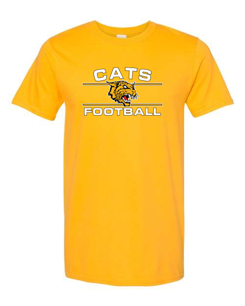 Cats T-Shirt - Cats Football Collegiate