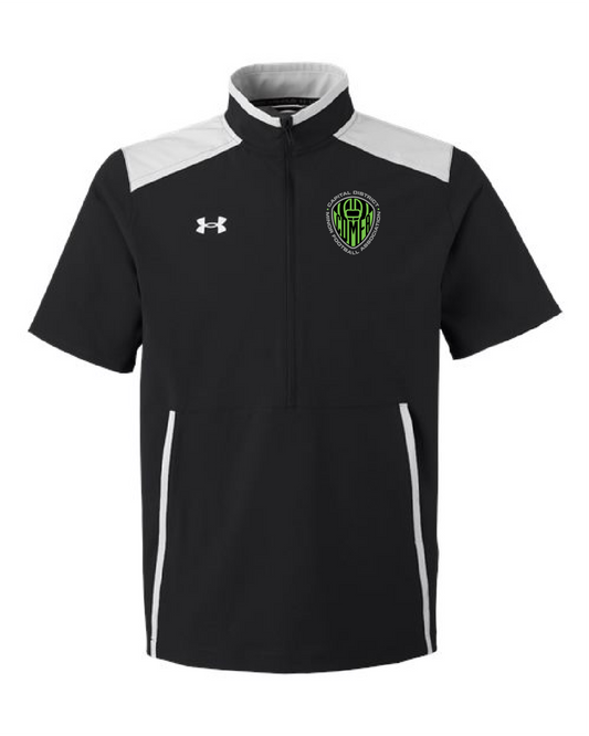 Men's Motivate 3.0 Short Sleeve Half-Zip - 1389612 Black CDMFA