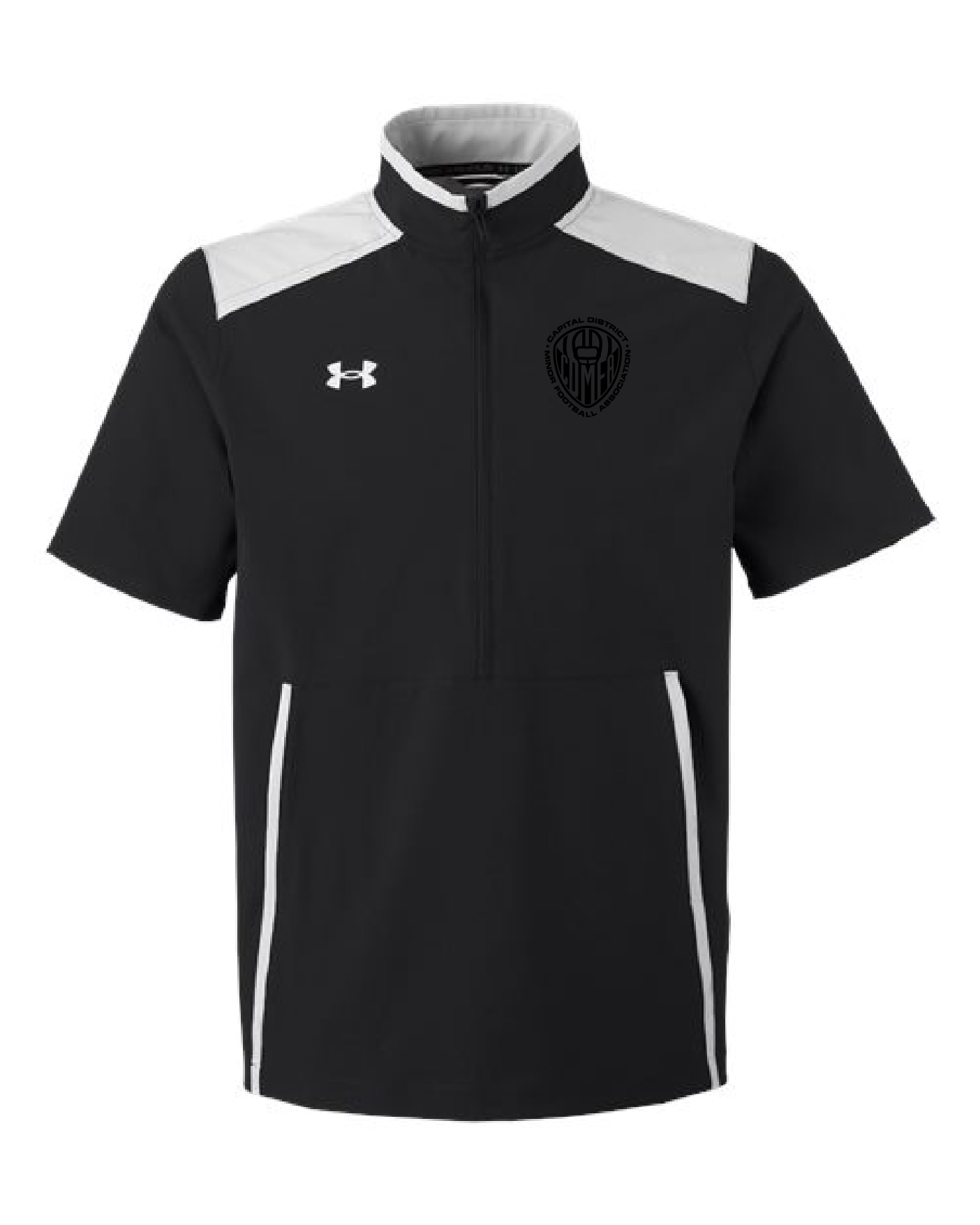 Men's Motivate 3.0 Short Sleeve Half-Zip - 1389612 Black CDMFA