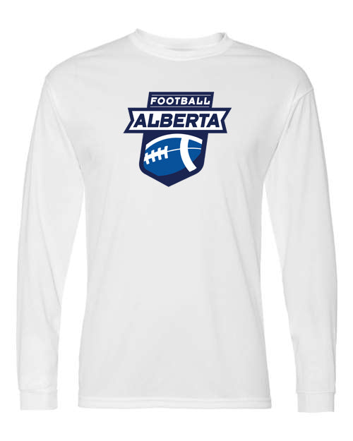 Football Alberta Performance Long Sleeve T-Shirt White ASG