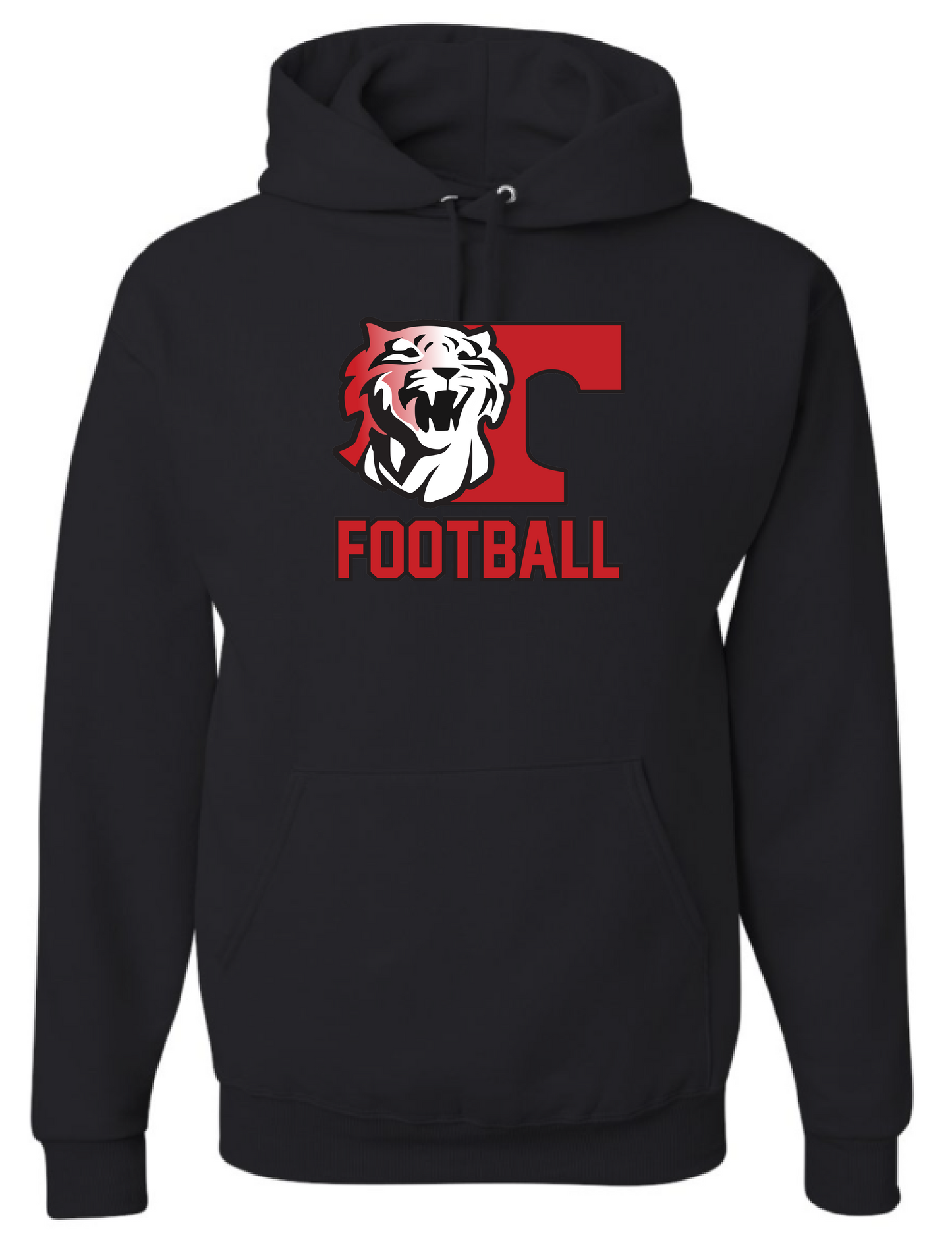 LCHS Custom Tigers Football Hoodie (4 Colors)