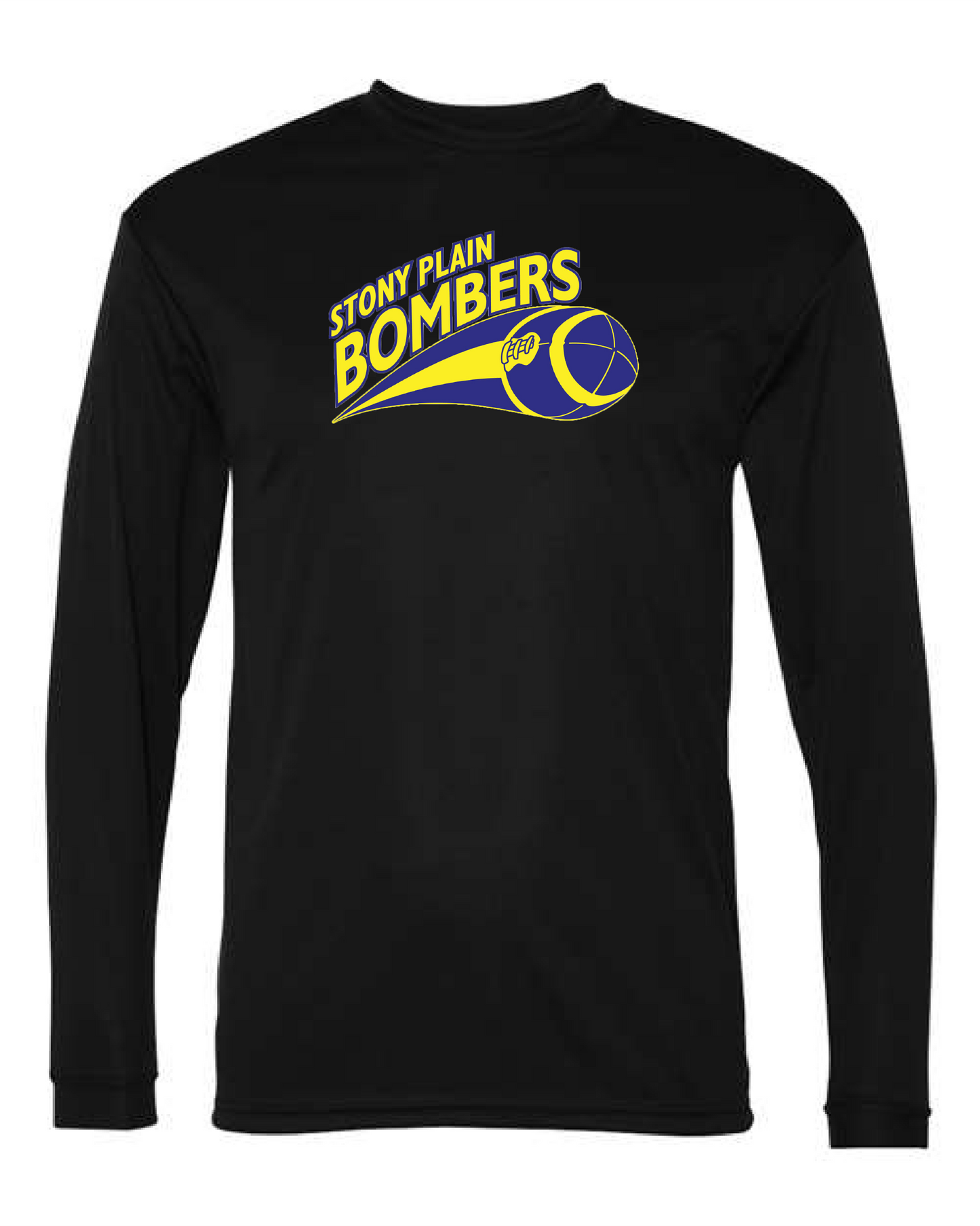 Stony Plain Bombers Performance Long Sleeve T-Shirt