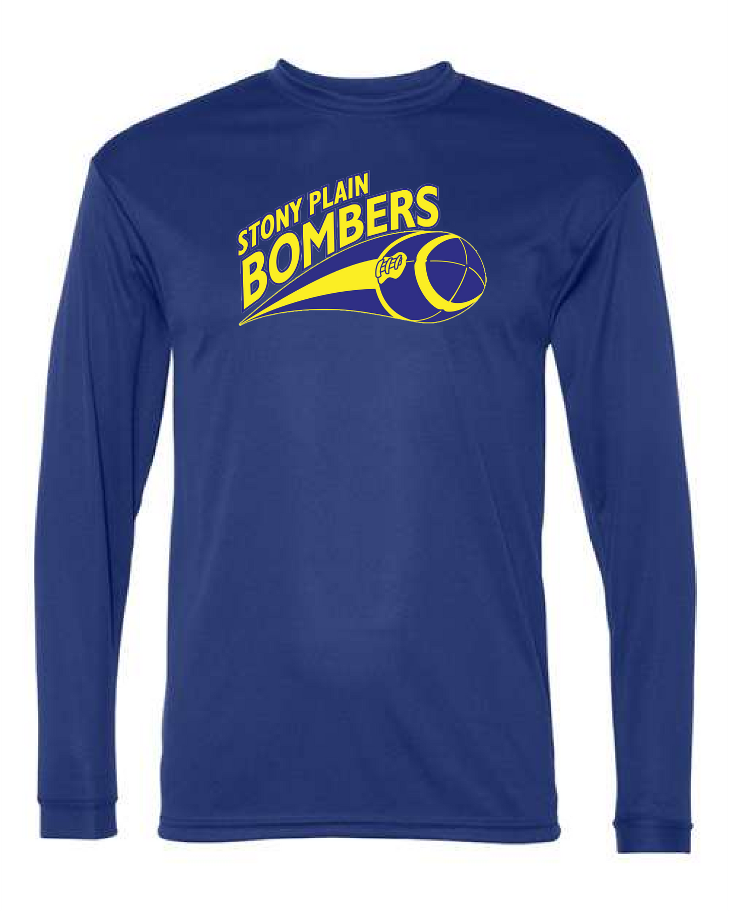 Stony Plain Bombers Performance Long Sleeve T-Shirt