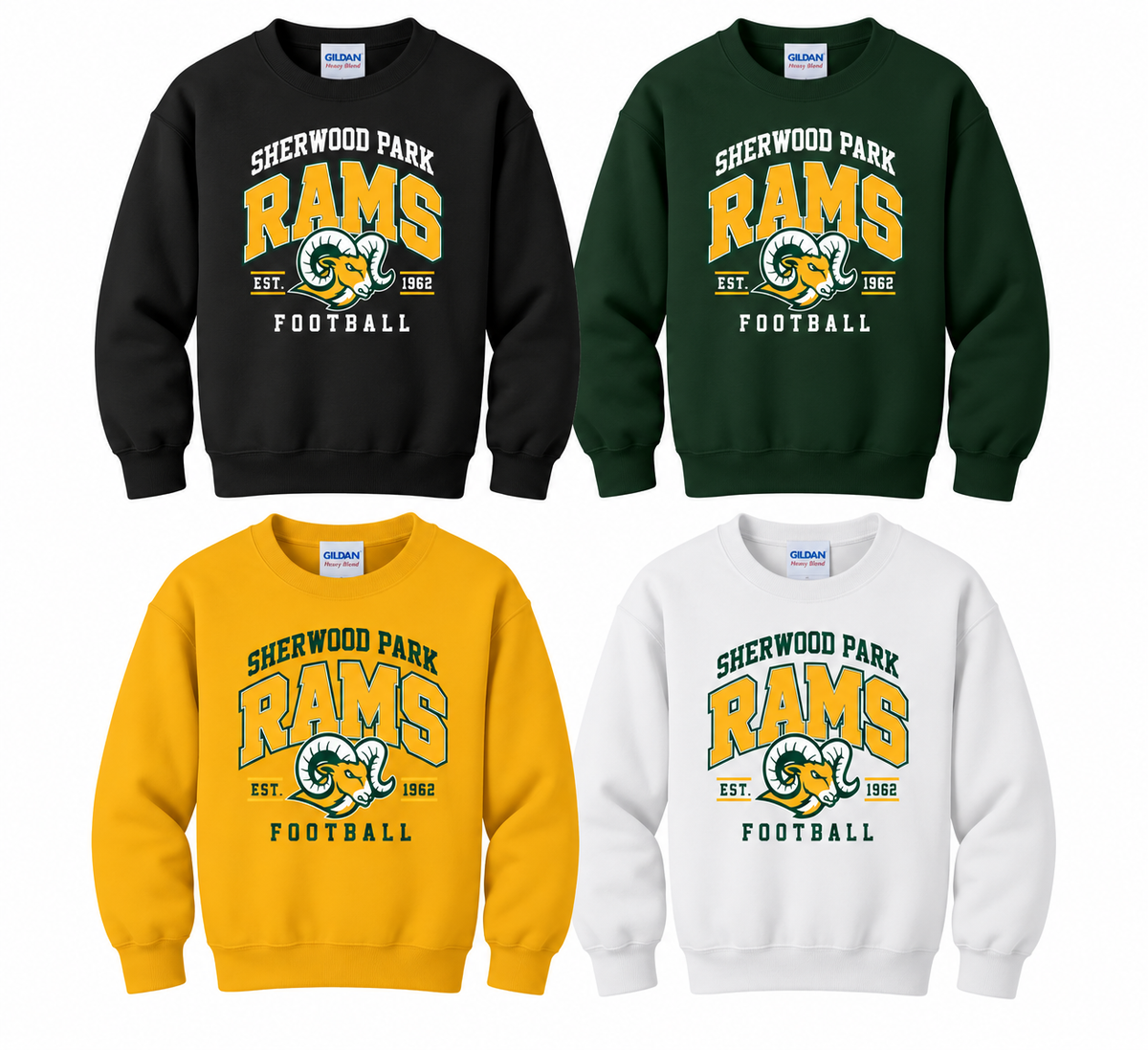Rams 18000 Crewneck Sweatshirt Design 1