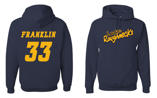 Leduc Roughnecks Hooded Sweatshirts with Name and Number