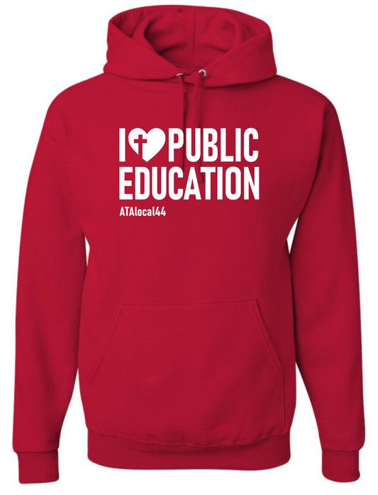 Red for ED Local 44 Hoodie