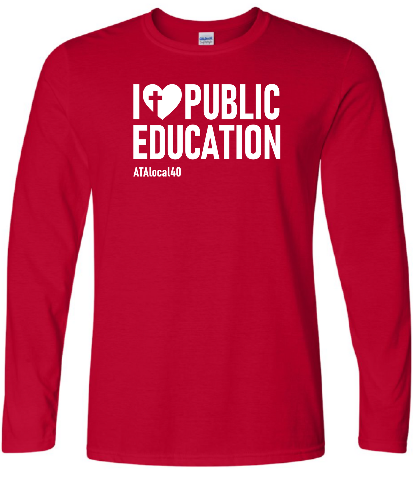 Red for ED Local 40 Long Sleeve Shirt