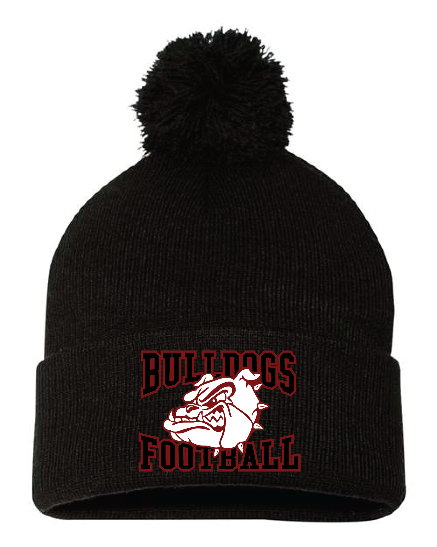 Bulldogs Toque Pom Pom