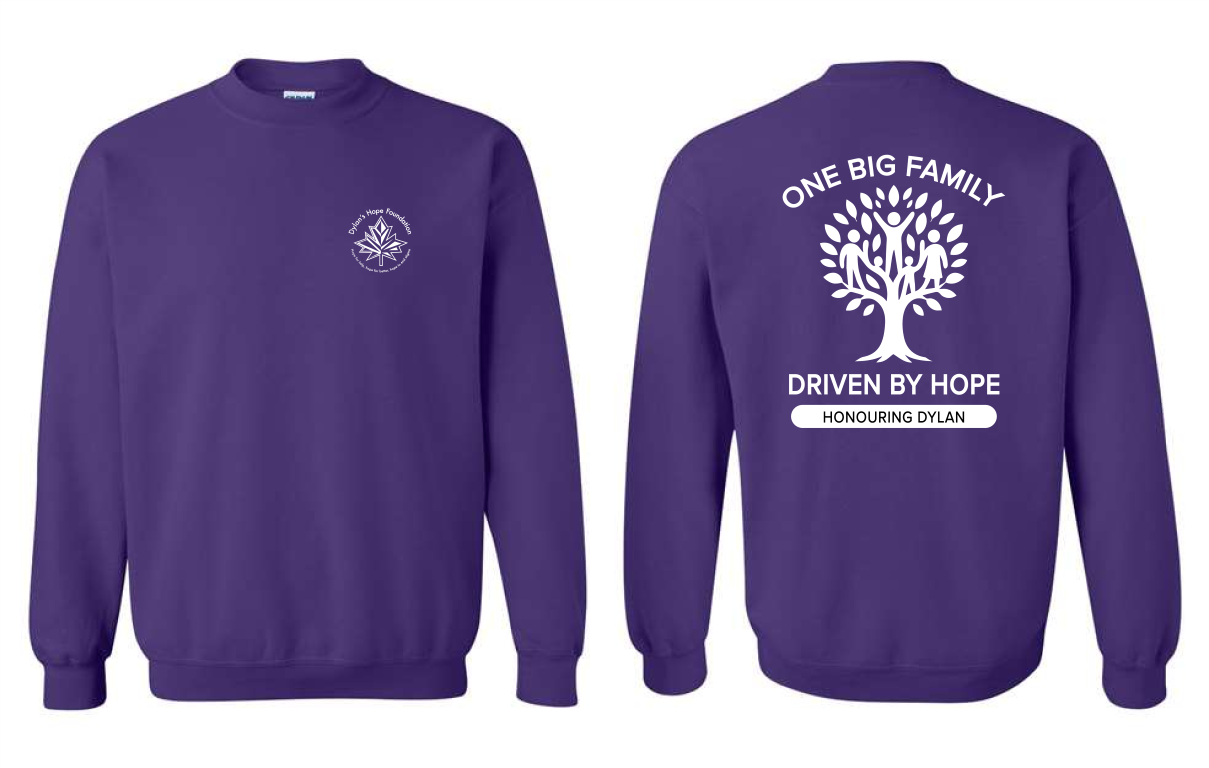 2025 Overdose Awareness Sweatshirt with Custom Name