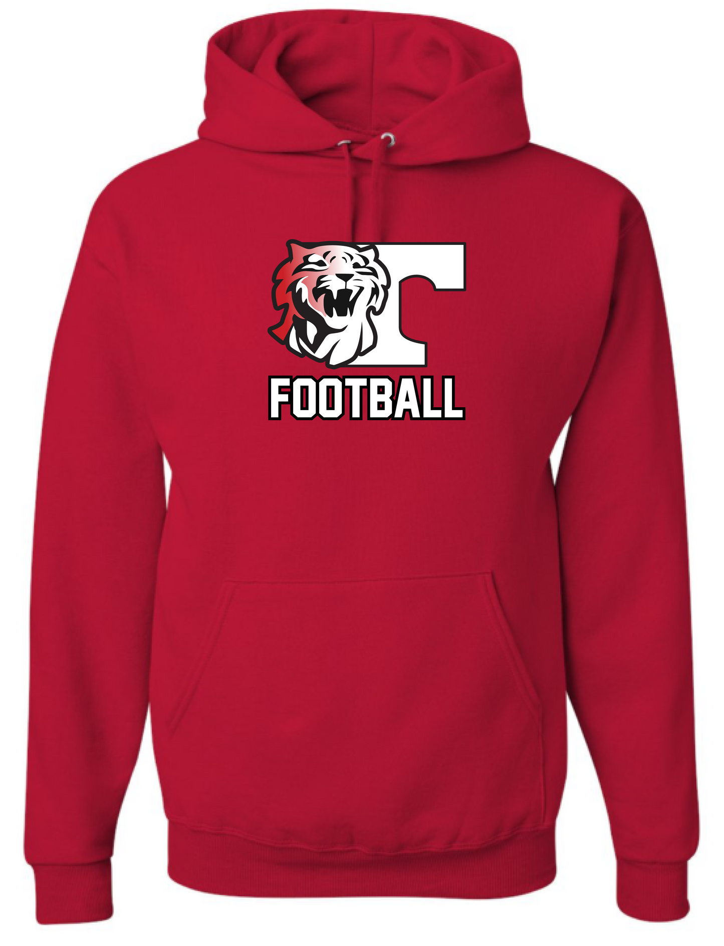 LCHS Custom Tigers Football Hoodie (4 Colors)