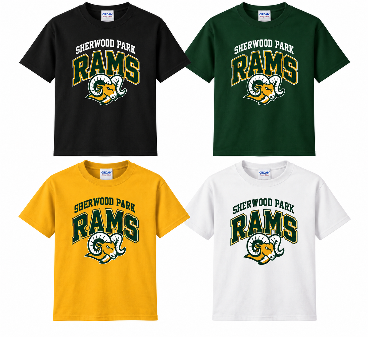 Rams 64000 T-Shirt Cotton Design 2