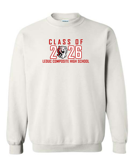 CUSTOM LCHS Grad 2026 Sweatshirt with Name (4 Colors)